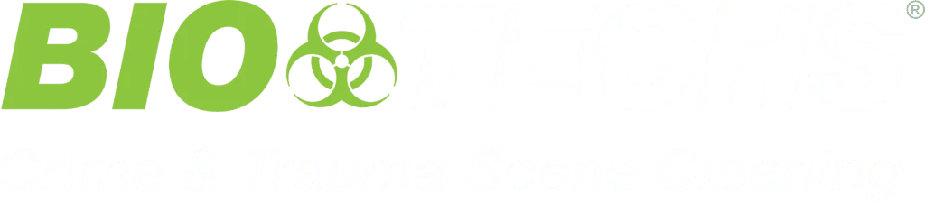 BioTechs Logo featuring stylized green and blue elements symbolizing biotechnology innovation and growth.